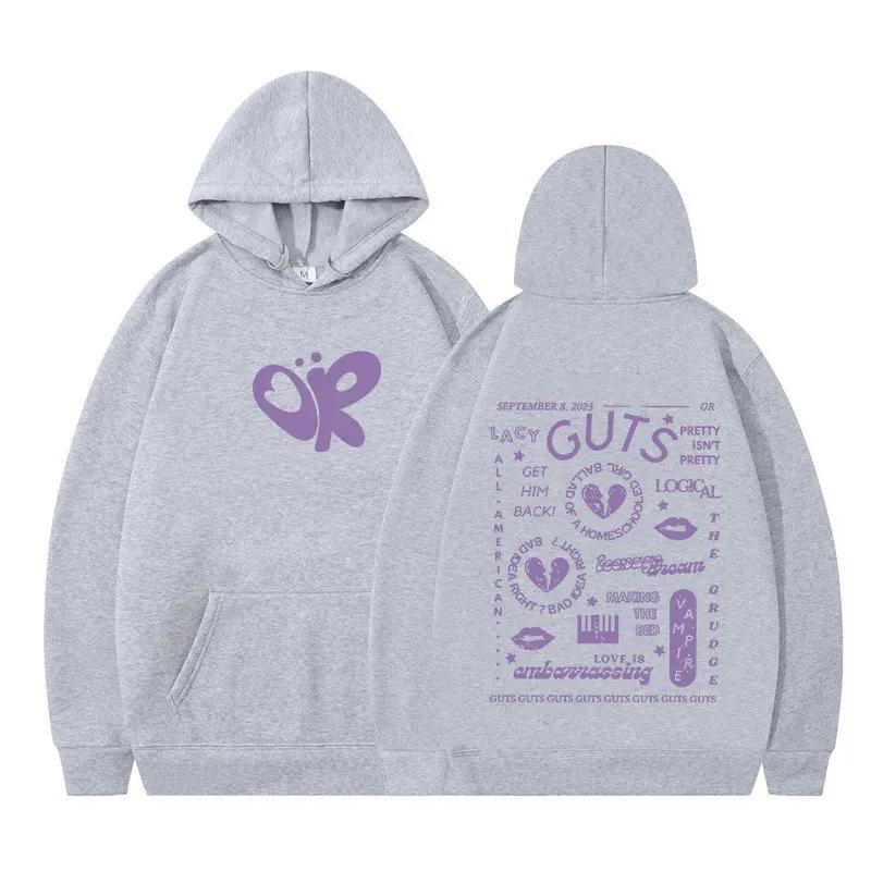 Sour Guts Vampire Hoodie Мужская и женская одежда Модные винтажные толстовки с капюшоном Большие толстовки Уличная одежда