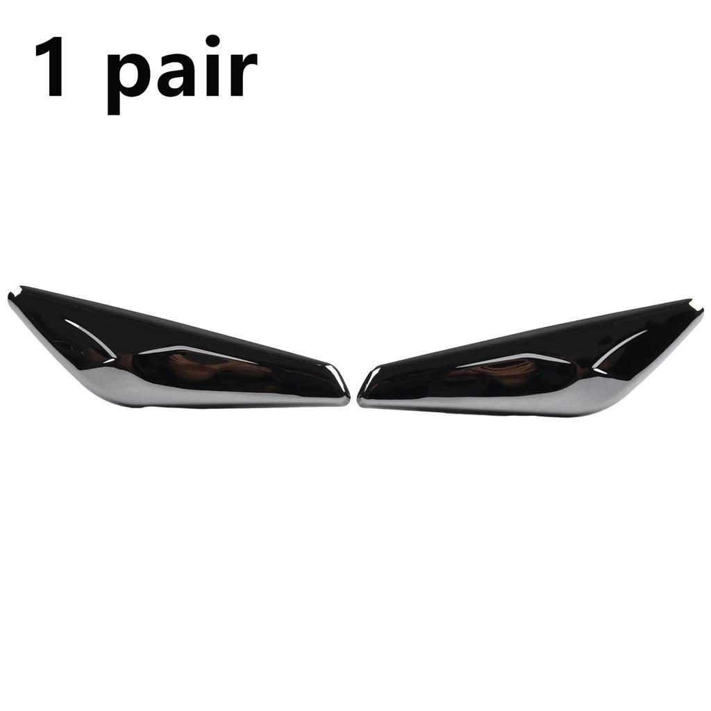 2pcs Car Front Fender Chrome Finisher Left Right Side Chrome Finisher For BMW For X3 F25 For X4 F26 51117338569,51117338570