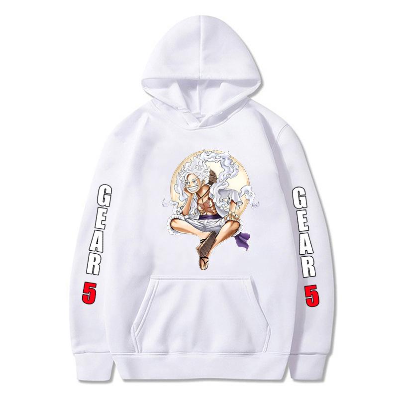 Новая толстовка с принтом Луффи из аниме One Piece, пятискоростная