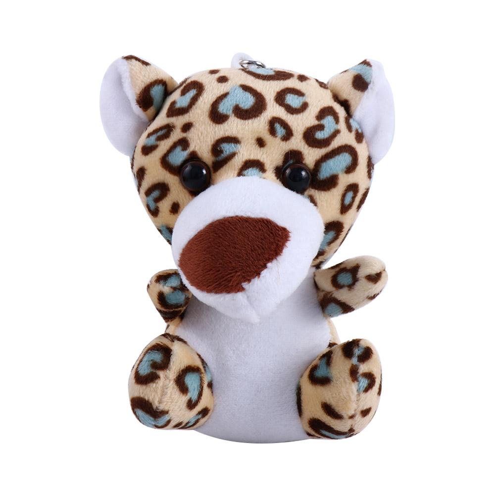 For Girl Jungle Brother Tiger Elephant Small Pendant Plush Keychain Stuffed Doll Keychain Stuffed Animal Toy Animal Plush Toy