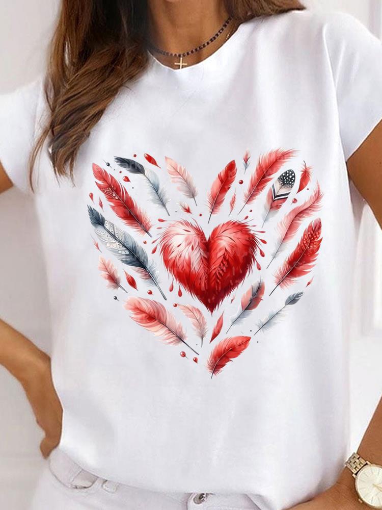 (Азиатский размер) звездный тренд милый симпатичный Женская Повседневная Футболка Футболка Топ Мода С принтом Леди Женский Графический Футболки с коротким рукавом Одежда