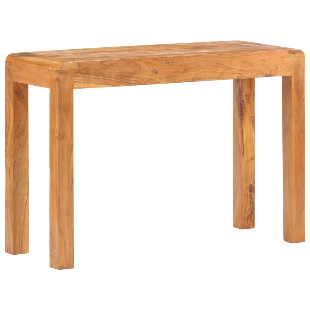 Console Table 110x40x76 cm Solid Wood with Honey Colored Finish