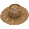 French Retro Hollowed-Out Flower Color Woven Flat-Top Straw Hat Trendy Girl Summer Vacation Top Hat Japanese Sun Top Hat