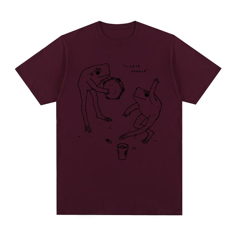 Frog Self Care Funny Vintage Tshirt Retro Cottagecore Clothing Cotton Men T shirt New Tee Tshirt Womens Tops