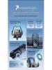 Universal Magnetic Wireless Car Charger & Phone Holder with Cooling and Fast Charging