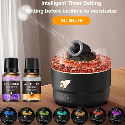 Volcanic Crack Light Cannons Увлажнитель воздуха Диффузор эфирных масел Cannon Blast Aroma Увлажнитель воздуха Ароматерапевтический диффузор для спальни