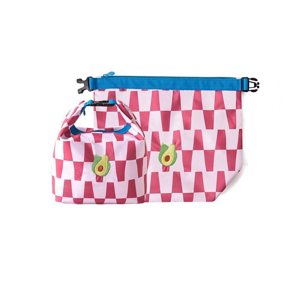 Insulated Lunch Bag Foldable Picnic Bag Cartoon Insulated Bag Cooling Storage