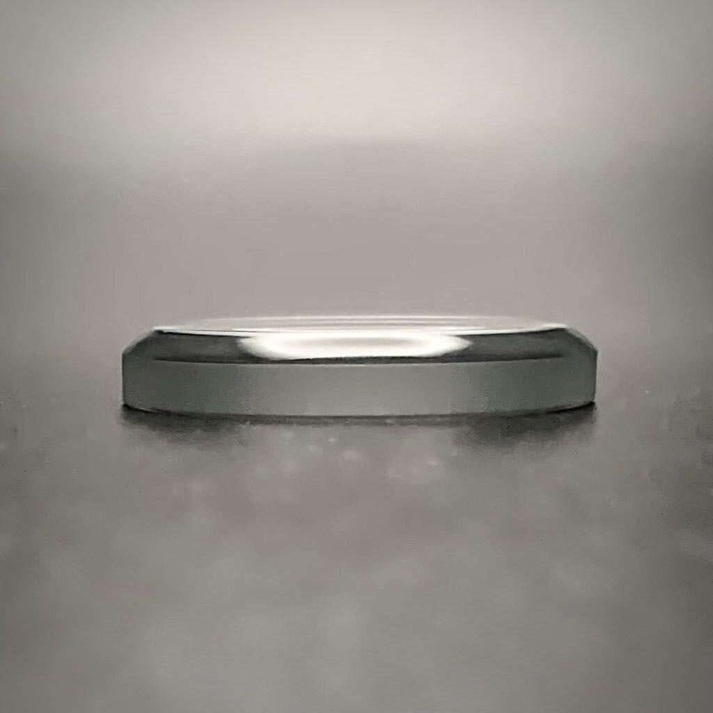 Used Crystal for SEIKO 7S26-0040 SKX031 etc., 30x4.8 Top Hat Mineral Glass, Clear, AfteRMarket Part, Seiko MOD Custom Part, Vintage