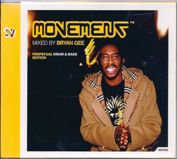 CD BRYAN GEE Sound Of Movement MOVCD03 Movement 2003 Великобритания Танцевальная Электроника Б/У