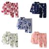 Children's Flannel Pajamas Set Home Wear Thicken Pajamas Set Sleepwear