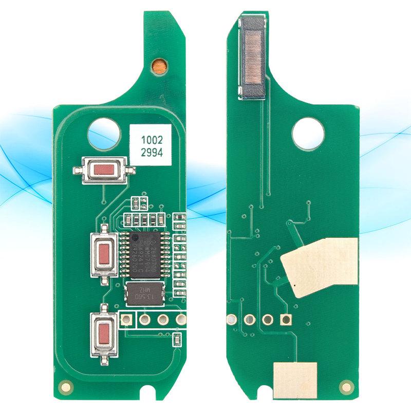 Окей Пульт-смарт-ключ для автомобиля Marelli/Delphi RX2TRF198 PCF7946 433 МГц Для Fiat 500L Ducato Citroen Jumper Peugeot Boxer 2008-2015