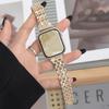 Diamond Metal Strap For Apple Watch Series 10 46mm Women Bracelet iWatch 49mm 45mm 41mm 40mm 44mm 42mm 38mm Band Wristband Belt 9 8 7 6 Se 5 4