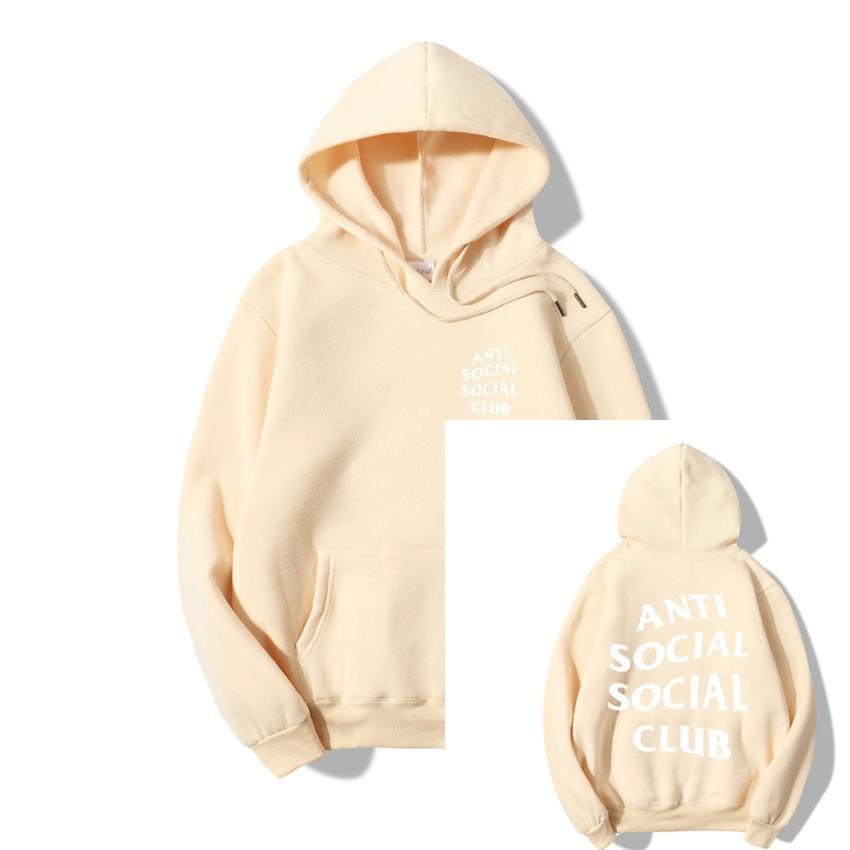 Autumn new assc printed letter hooded sleeve thread sweater men's couple outfit