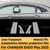 For CHANGAN EADO PLUS 2025 Panel Dashboard Navigation Automotive Interior Protective Film TPU Anti-Scratch