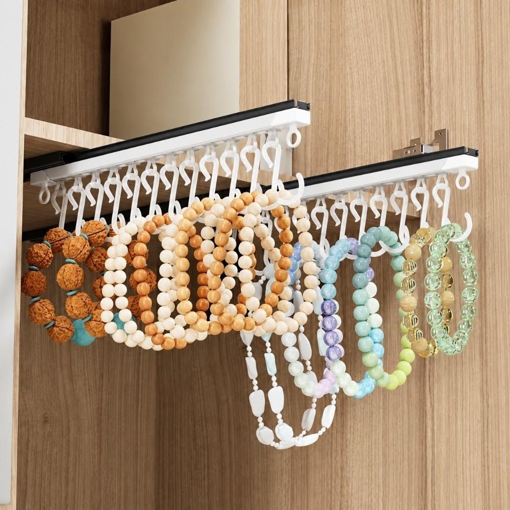 Non Punching Jewelry Display Rack Bracelet Necklace Storage Rack for Jewelry Display Home Decor