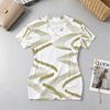 Women's V-Neck Short Sleeve Bodycon Mini Dress Slim Fit, Soft Comfortable Fabric, Ideal for Office, Daily & Casual Wear