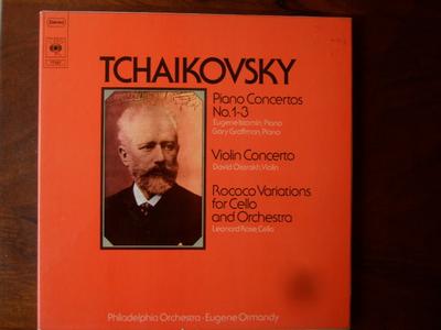 Виниловая пластинка ПЁТР ИЛЬИЧ ЧАЙКОВСКИЙ , THE PHIL - Концерты 77357 CBS 1973 Великобритания Классическая Б/у