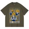 230 Gsm 100% Cotton Dragon Ball V45 Majin Vegeta Print Unisex Heavy Cotton T Shirt