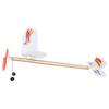 1 Set Rubber Band Powered Airplane Model Boys Diy Assembly Small Aircraft Model Indoor Outdoor Toy