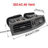 For Toyota Lexus IS200 IS250 IS300 IS350 2006-2012 Air Conditioner Vent Grille Dash Center Middle AC Air Outlet Replacement Part