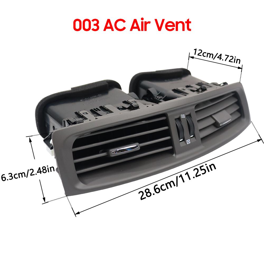 For Toyota Lexus IS200 IS250 IS300 IS350 2006-2012 Air Conditioner Vent Grille Dash Center Middle AC Air Outlet Replacement Part