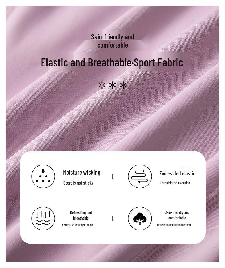 Женский комплект для активного отдыха 2024: Весенне-осенняя куртка для бега и быстросохнущие брюки для пеших прогулок, фитнеса, йоги и повседневных утренних пробежек.