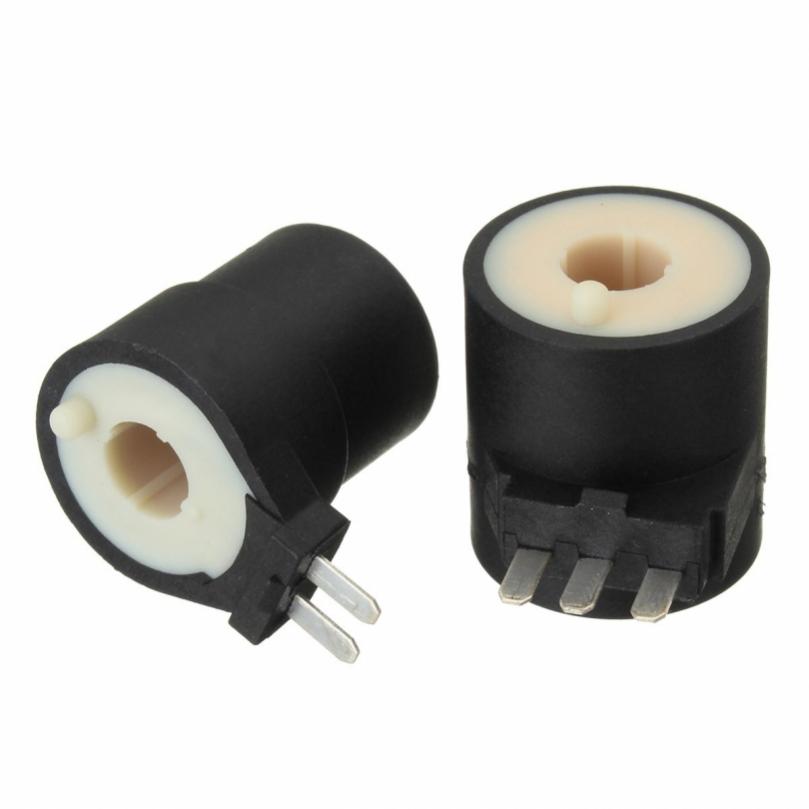 2шт черный соленоид зажигания газового клапана сушилки