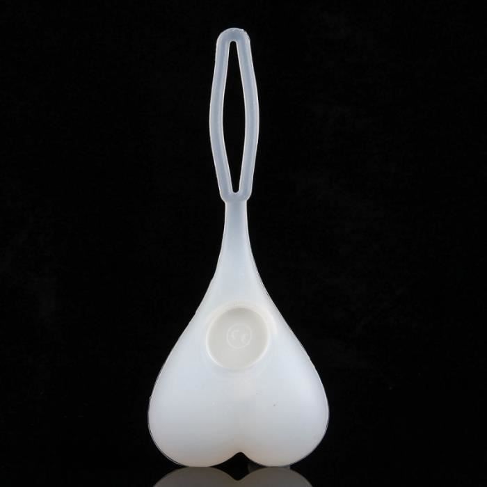 Подвесной красный светодиодный задний фонарь для велосипеда в форме сердца - WEWOO