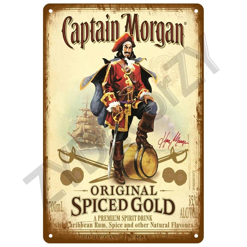 Пиво Металлическая Табличка Смешной Постер Домашний Декор Для Бара Паба Клуба Мужской Пещеры Жестяная Табличка Бренд Рома Винтажное Настенное Украшение Художественная Тарелка Мурал