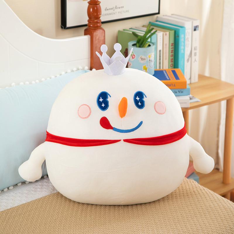 Plush Mxbc Mixue Toy Cartoon Snowman Stuffed Doll Bedroom Decoration Gift Kids