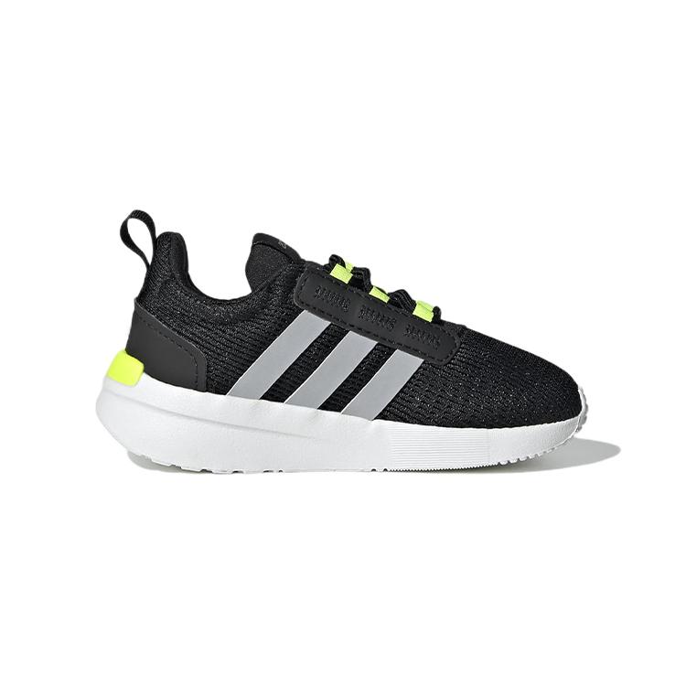 adidas Neo Racer TR21 Износостойкие Дышащие Низкие Детские Кроссовки Черные Для Младенцев и Малышей GZ3363