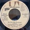 7-дюймовая пластинка БРОНЗОВАЯ КОНСТРУКЦИЯ Ha Cha Cha Функция UAXW921Y UNITED ARTISTS 1976 Канада Танцевальная Электроника Б/у