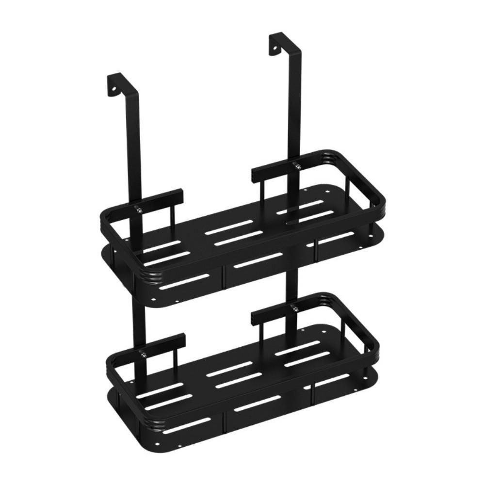 Back Hook Bathroom Storage Rack Double Layer Wall Mounted Rack New Shower Storage Rack Toilet