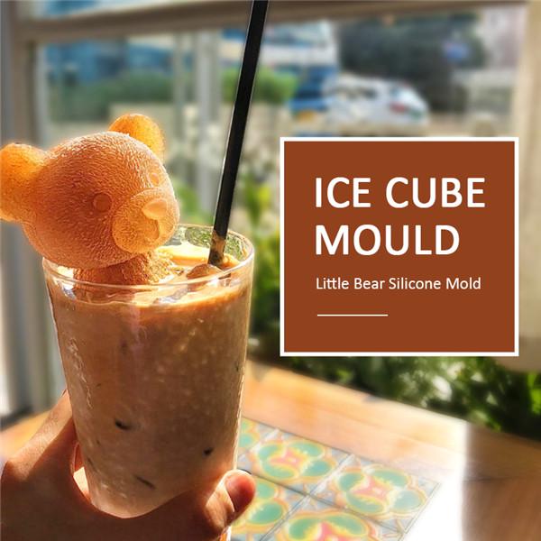 Силиконовая форма для выпечки в виде мишки