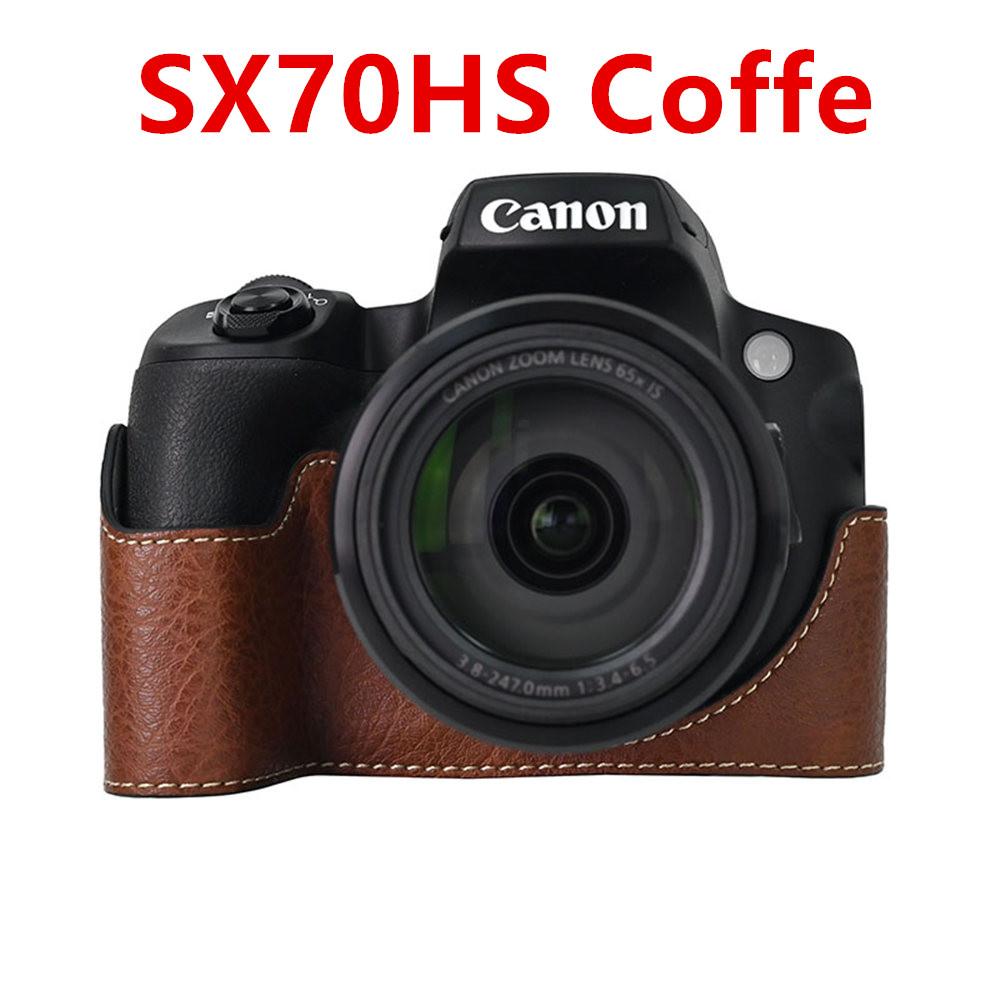 Получехол для камеры для Canon EOS R50V R50 R10 200D 200DII PowerShot V1 SX70HS Нижняя крышка с отверстием для батареи из ПУ кожи