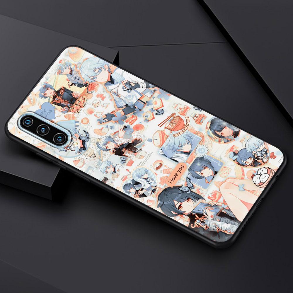 Чехол для телефона Genshin Impact для Huawei P30 Lite P50 Pro P20 P40 Lite E P Smart Z 2021 Y6 Y7 Y9 2019 Y6p Y9s Y7a Силиконовый чехол