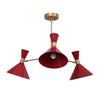 Mid-Century Light Sputnik Style for Timeless Elegance 3 Shade Ceiling Chandelier Fixture For Modern Home