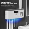 USB Hole Free Wireless Charging UV Toothbrush Storage Rack