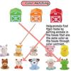 Color Sorting Animal Finger Puppets Early Education Toddler Learning Toys  Kids Toy