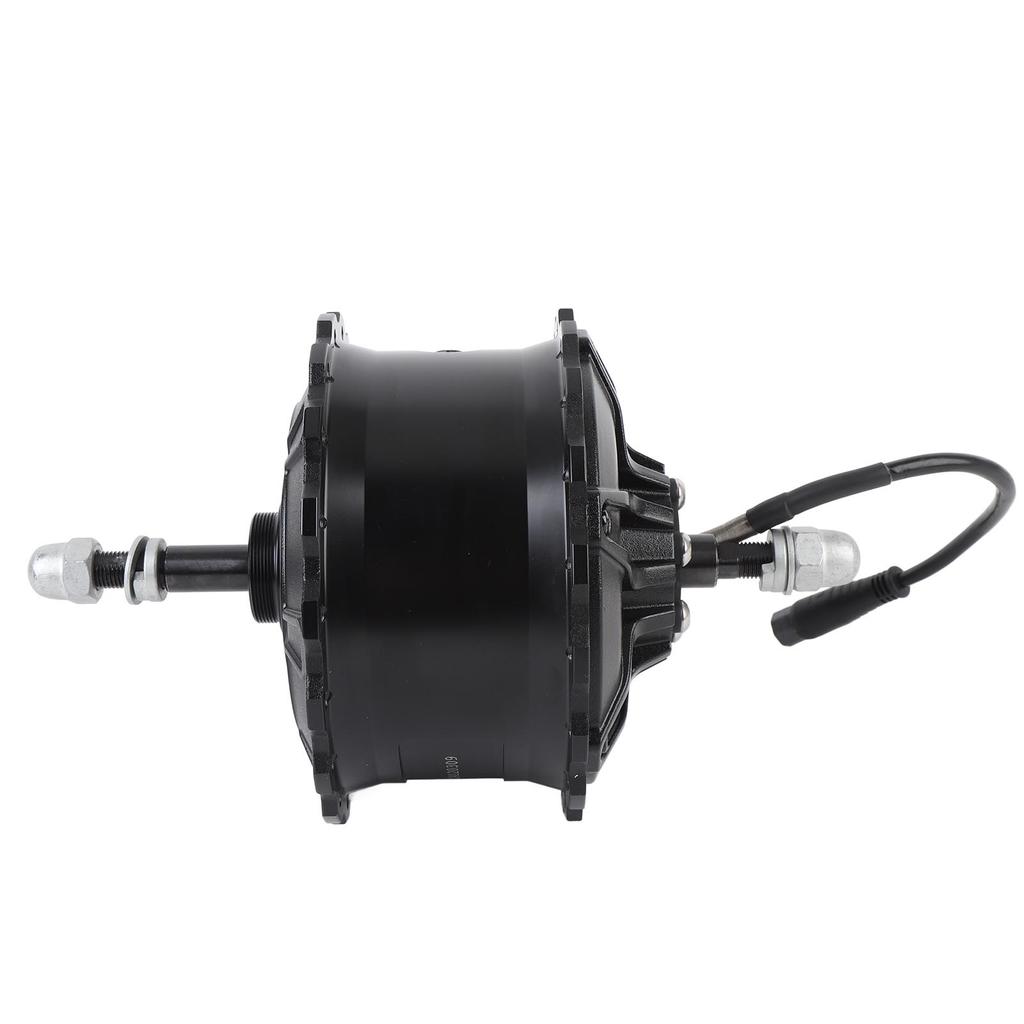 Electric Bike Hub Motor 48V 750W Aluminum Alloy Rear Drive Wheel Gear Hub Motor with 9 Core Adapter