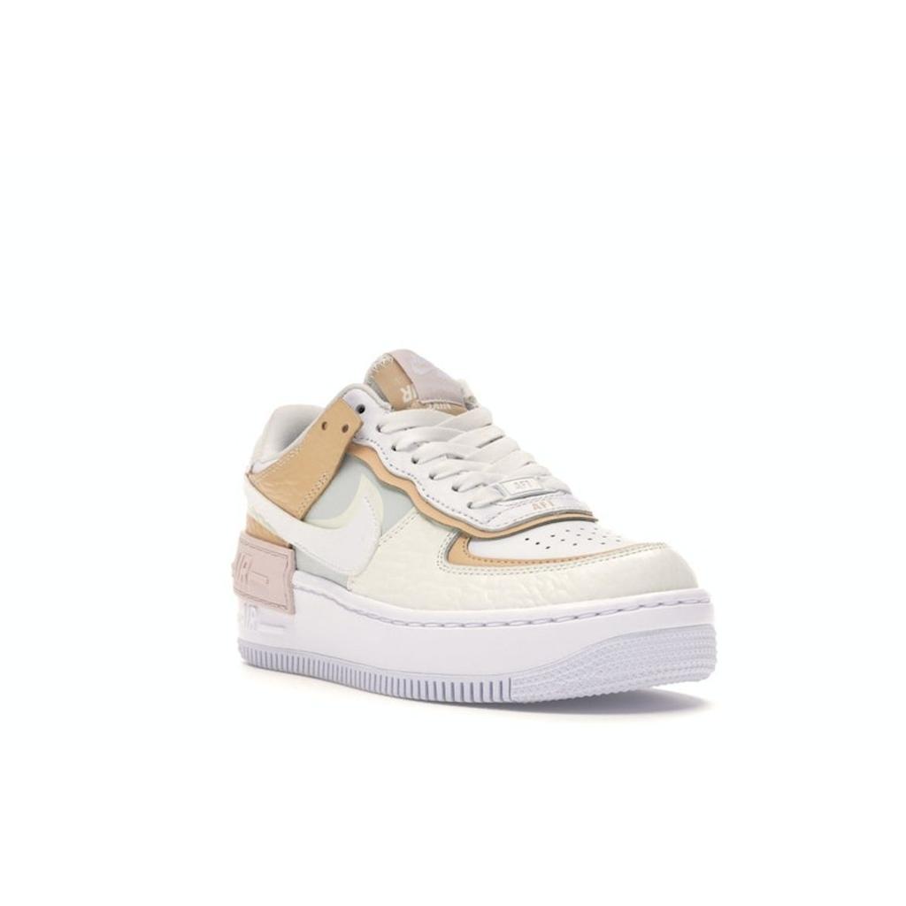 Nike Женские кроссовки Air Force 1 Shadow SE Spruce Aura White Sail Black CK3172-002