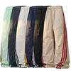 Тонкие брюки с американскими боковыми полосками, быстросохнущие, мужские и женские широкие повседневные брюки
