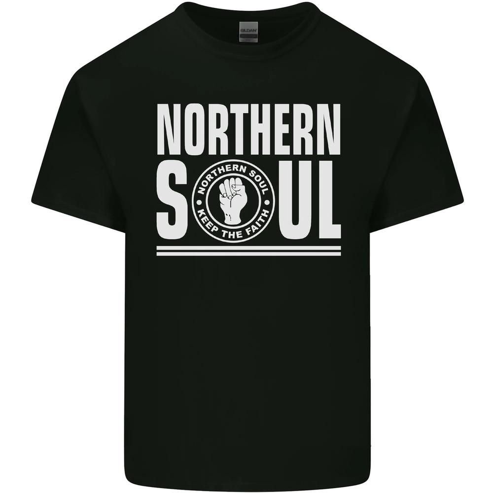 Northern Soul Сохраняй веру Мужская хлопковая футболка Унисекс футболка