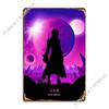 Ren Amaki Metal Sign Mural Design Decoration Wall Plaque Tin Sign Poster