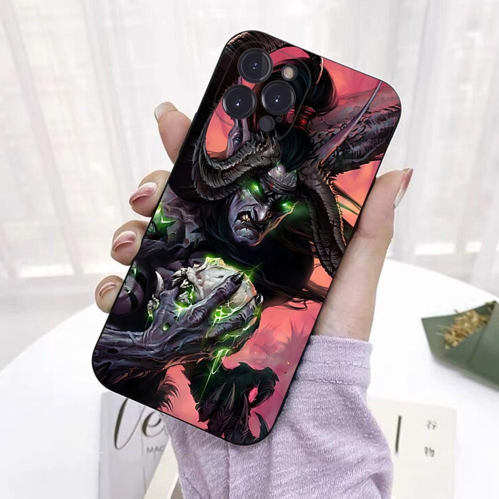 Чехол для телефона World Of Warcraft для iPhone 16 15 14 11 12 13 Mini Pro XS Max Чехол 6 7 8 Plus X Funda Shell