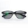 Zeque Polarized Sunglasses Sherry Matte TRUEVIEW MIRROR [Zeque] F-2282 Black/Silver SPORTS/BLUE