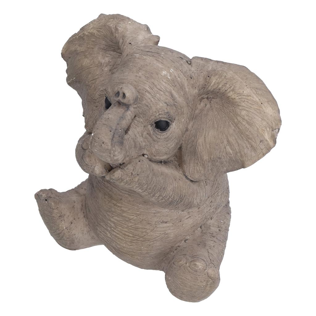 Смола Статуэтка слона Поделки Милая фигурка слона Украшение для дома для гостиной спальни