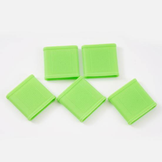 10 шт. Защитные силиконовые компрессионные бандажи для пальцев, поддерживающие шины для фиксации большого пальца