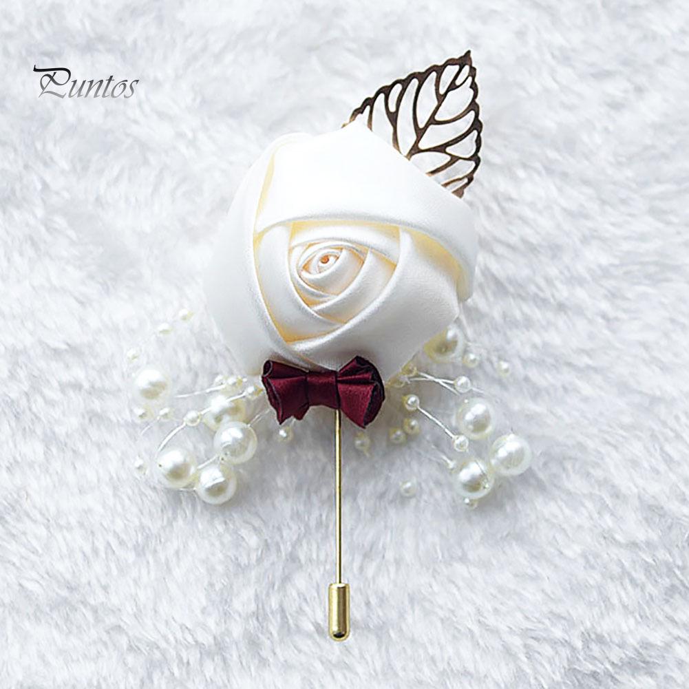 Свадебная бутоньерка для жениха