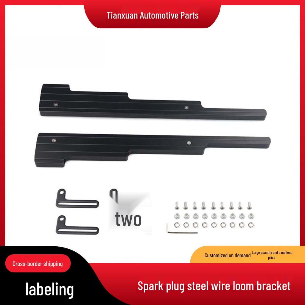 Кронштейн для проводов свечей зажигания из алюминиевого сплава для двигателей Chevrolet V8 SBF/SBC/BBC (Модель 40375)